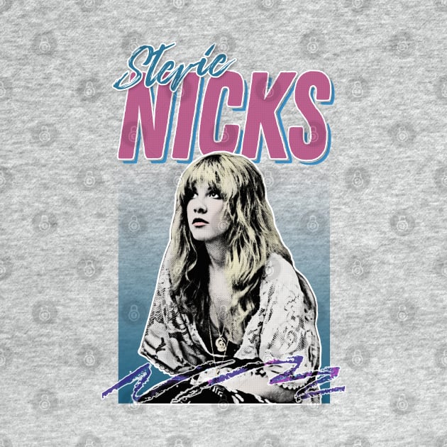 Stevie Nicks - Retro Vintage Styled Design by DankFutura